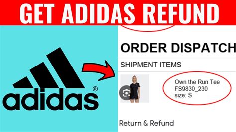 adidas refund status|adidas return in store.